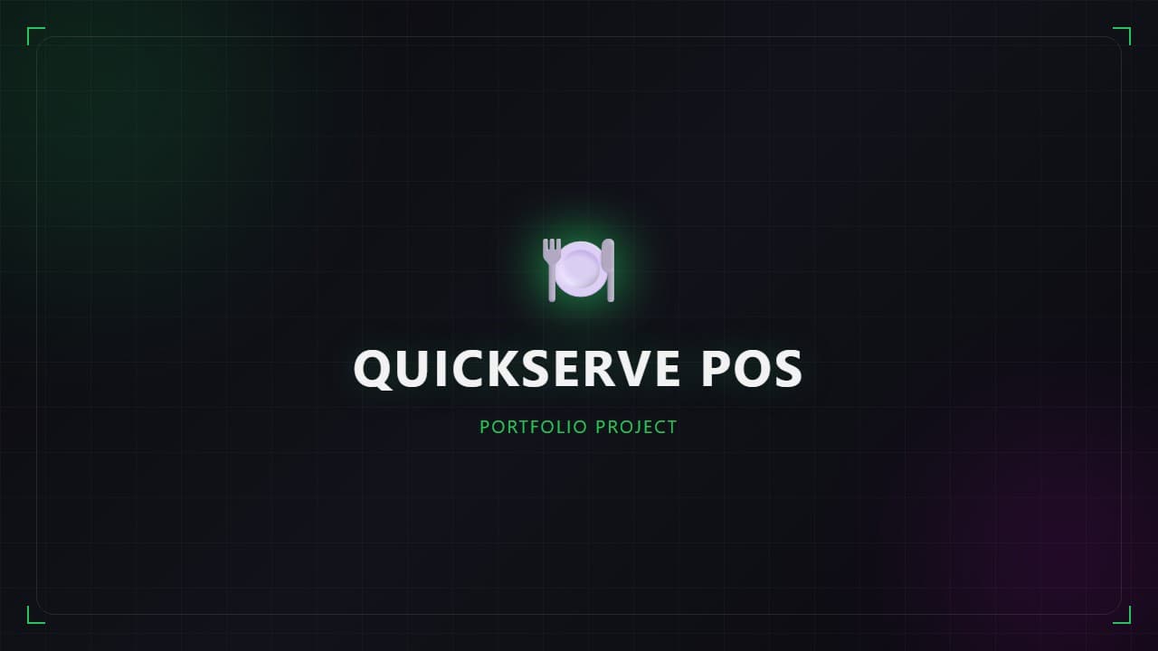 QuickServe POS